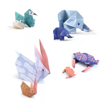 Djeco Origami - Állati család - Family