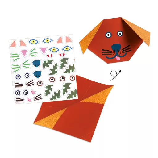 Djeco Origami - Állatok - Origami animals