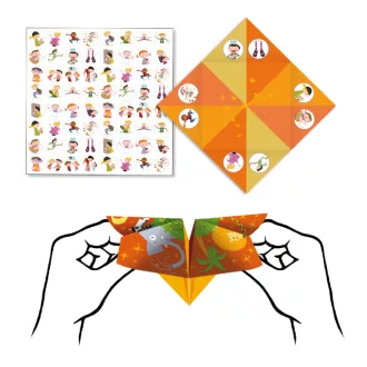 Djeco Origami - Sótartó - Origami bird game
