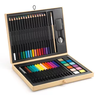   Djeco Kreatív készlet - Festő és rajz készlet - Color box