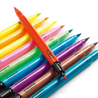 Djeco Ecsetfilc készlet - 10 ragyogó szín - Pop colors