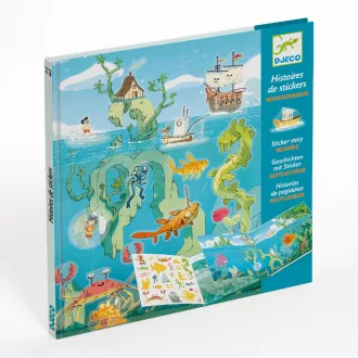   Djeco Matricás meseszövés - Kalandok a tengeren - Adventures at sea