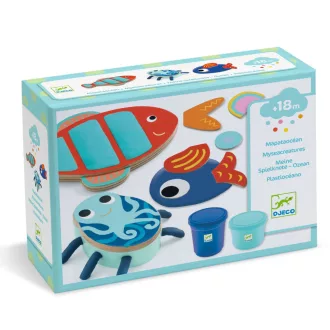   Djeco Gyurmaformázó készlet - Tengeri teremtményeim - Myseacreatures
