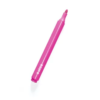   Djeco Filctoll készlet - 6 fedő szín, "80-as évek" - 6 opaque markers