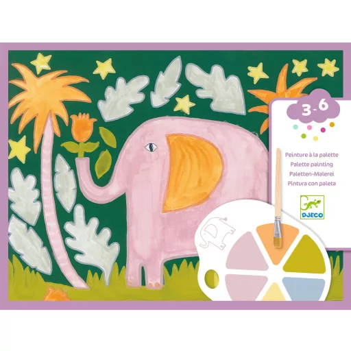 Djeco Palettafestés - Vadon - Palette painting - Wild one