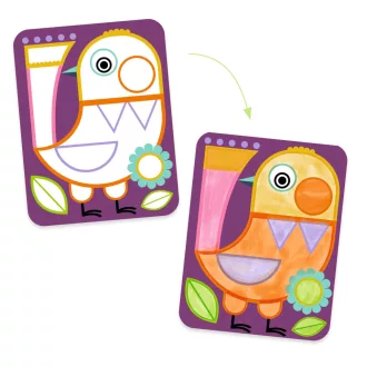   Djeco Palettafestés - Pufók pofik - Palette painting - Chubby cheeks
