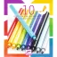 Djeco Filctoll készlet - Szivárvány, 10 színű - Rainbow