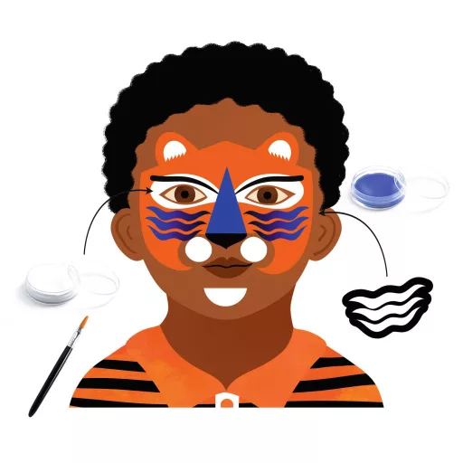 Djeco Arcfestés, díszítés - Nagymacskák - Panthera