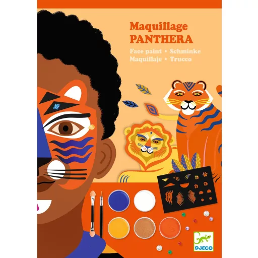 Djeco Arcfestés, díszítés - Nagymacskák - Panthera