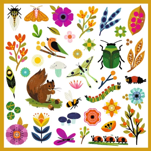 Djeco Matricák - Kertlakók - Garden