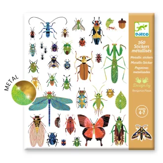 Djeco Matricák - Rovarok és bogarak - Microcosmos