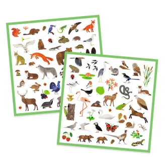 Djeco Matricák - Állatvilág - Fauna