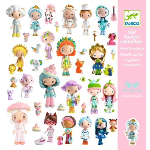 Djeco Matricák - Tinyly-k kis világa - The little world of Tinyly