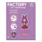Djeco E-textil műhely - Nyuszilány kitűző - Brooch - Bunny girl