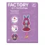 Djeco E-textil műhely - Nyuszilány kitűző - Brooch - Bunny girl