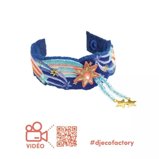 Djeco E-textil műhely - Csillagfény karkötő - Nova