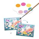 Djeco Kreatív műhely - 6 technika 1 dobozban - Bájos bolyhos - Fluffy box