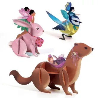   Djeco Kreatív műhely - 6 technika 1 dobozban - Tündérdoboz - Fairy Box