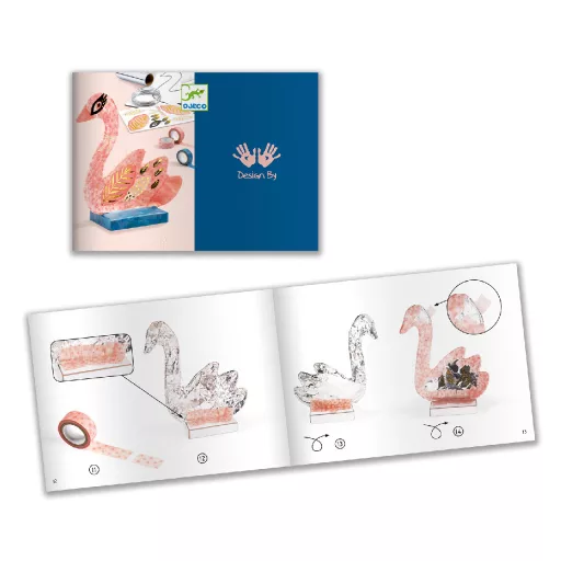 Djeco Művészeti műhely - Szoborkészítés - A hattyú - The swan