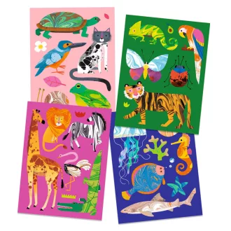  Djeco Művészeti műhely - Festés, márványozás - Colourful