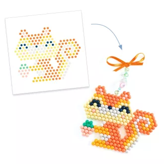   Djeco Artistic Aqua - Vizes gyöngykirakó készlet, Bundás barátok - Furry friends