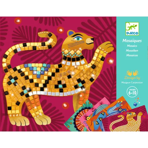 Djeco Mozaikkép készítés - A dzsungel mélyén - Deep in the jungle