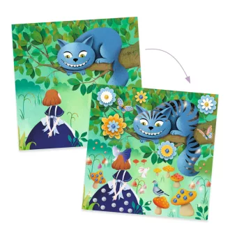  Djeco Művészeti műhely - Meseillusztráció, Alíz Csodaországban - In Wonderland