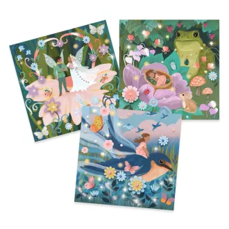   Djeco Művészeti műhely - Meseillusztráció, Hüvelyk Panna - Thumbelina