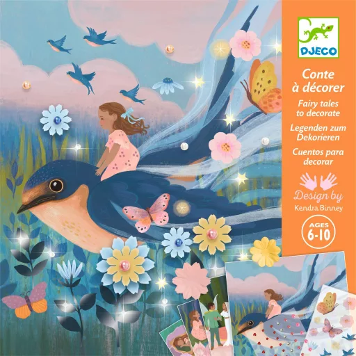 Djeco Művészeti műhely - Meseillusztráció, Hüvelyk Panna - Thumbelina