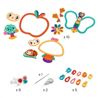   Djeco Artistic String art - Varrás és díszítés - Kertemben - Garden