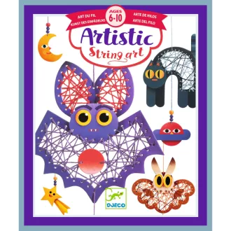   Djeco Artistic String art - Varrás és díszítés - Éjszakában - Night-time