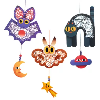   Djeco Artistic String art - Varrás és díszítés - Éjszakában - Night-time