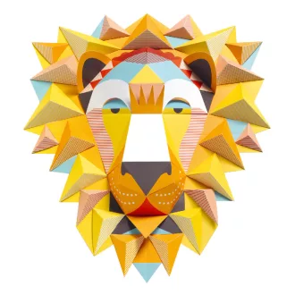   Djeco Falikép készítés 3D-ben - Állatok királya - The King poster 3D