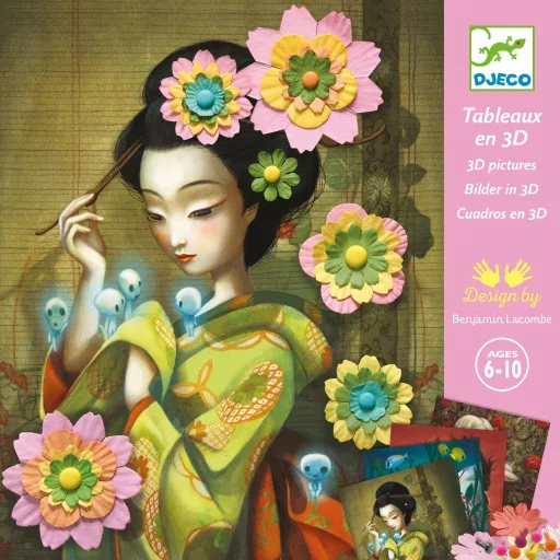 Djeco Művészeti műhely - Rejtélyes hősnők rózsákkal - Rock'n Roses