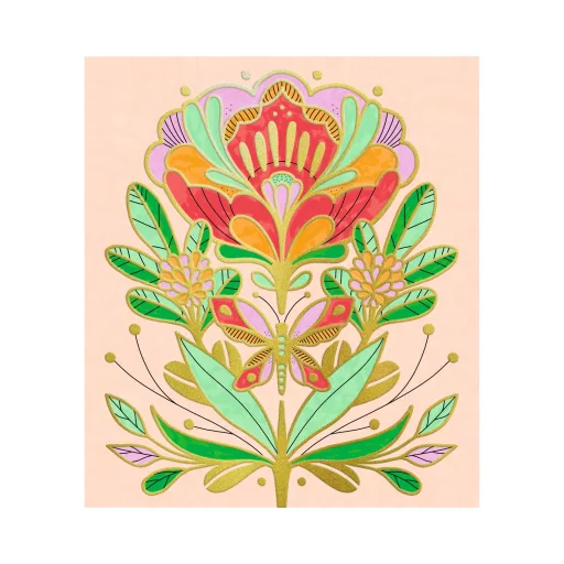 Djeco Artistic Color - Színező - Virágmandala - Flora