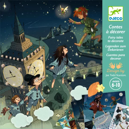 Djeco Művészeti műhely - Meseillusztráció, Pán Péter - Peter Pan