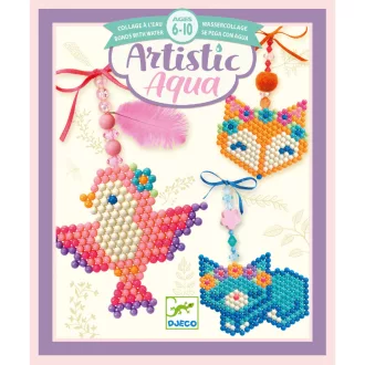   Djeco Artistic Aqua - Vizes gyöngykirakó képkészítő - Cickom - Country charm