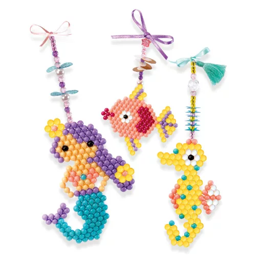 Djeco Artistic Aqua - Vizes gyöngykirakó képkészítő - Tengervarázs - Sea charm