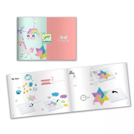 Djeco Artistic Aqua - Gyöngyből kép - Rainbow