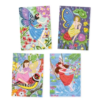   Djeco Csillámkép készítés - A tündéri élet - The gentle life of fairies