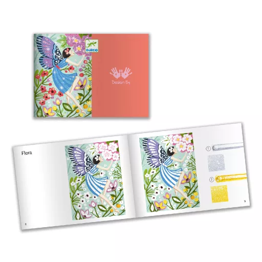 Djeco Csillámkép készítés - A tündéri élet - The gentle life of fairies