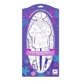 Djeco Színezés - Zaho Divat - Zaho and friends