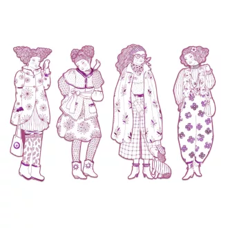 Djeco Színezés - Rosemary Divat - Rosemary and friends