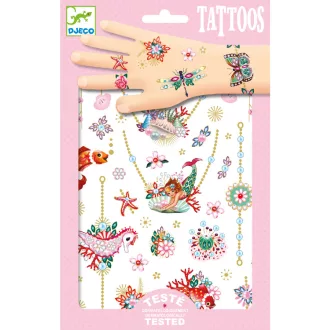   Djeco Tetováló matricák - Fiona ékszerei - Fiona's Jewels