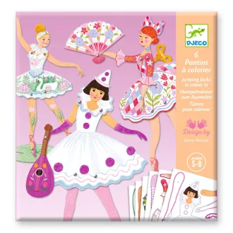 Djeco Kapcsos képkészítés - Tüllszoknya - Tutus