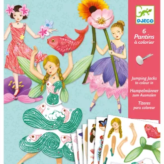 Djeco Kapcsos képkészítés - Tündérek - Fairies