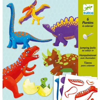 Djeco Kapcsos képkészítés - Dinszauruszok - Dinos