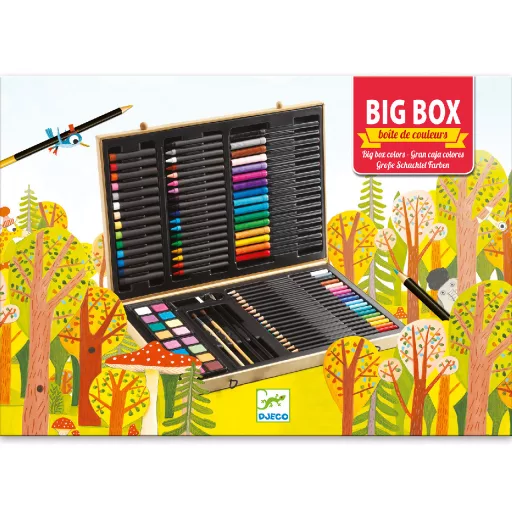 Djeco Nagy kreatív készlet - Big box of colours