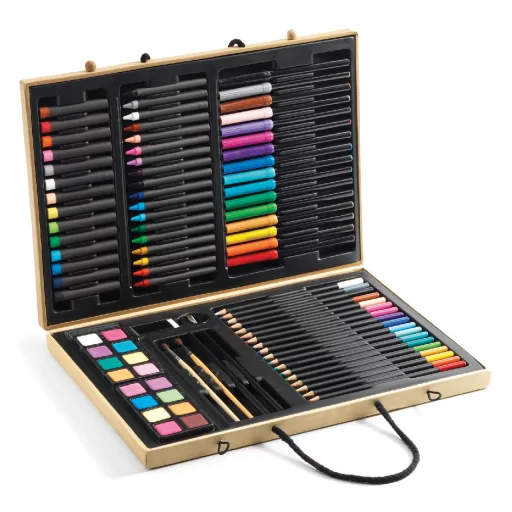 Djeco Nagy kreatív készlet - Big box of colours
