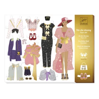   Djeco Papírbaba öltöztető - Elegáns gardrób - So chic wardrobe